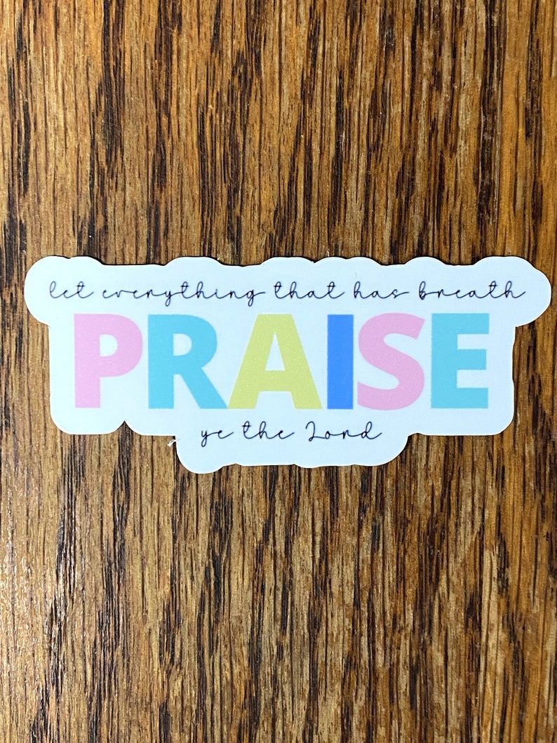 5 - 20 Inspirational Christian Bible Verse Waterproof Die-cut Stickers ...