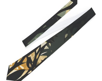 Camouflage Necktie For Dad, Husband, Brother or Boyfriend, Unique Father's day gift idea, great gift for the outdoor enthusiast