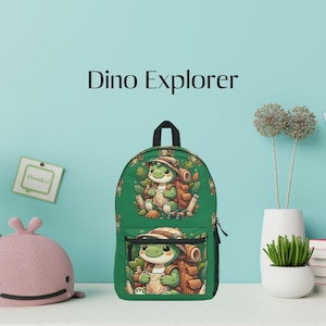 Dinosaur Kids Backpack: Preschool Travel Bag for Boys & Girls
