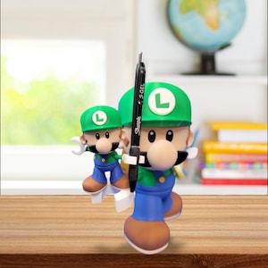 3D Printed Mini-Luigi Toy | Mario vs. Donkey Kong | Super Mario&#39;s