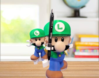 3D-geprint mini-luigispeelgoed | Mario versus Donkey Kong | Super Mario's