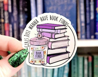 Funny Bookish Sticker – Always Adding to my TBR, Booktok Reader