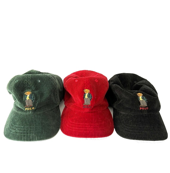 ralph lauren vintage corduroy hat Polo - Gem