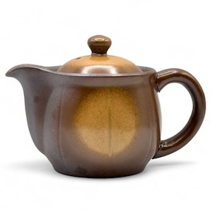 Japanese Mirai Brown Banko-yaki Kyusu 萬古焼 - Japanese Teapot