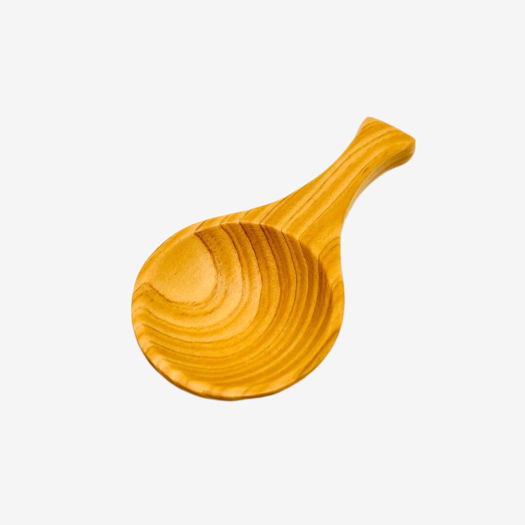 Japanese Traditional Handmade Hinoki Cypress Tea Spoon Japanese Tea