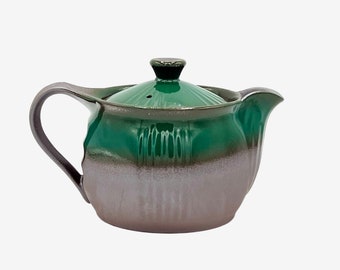 Hisui Green Banko-yaki Kyusu - Japanese Teapot