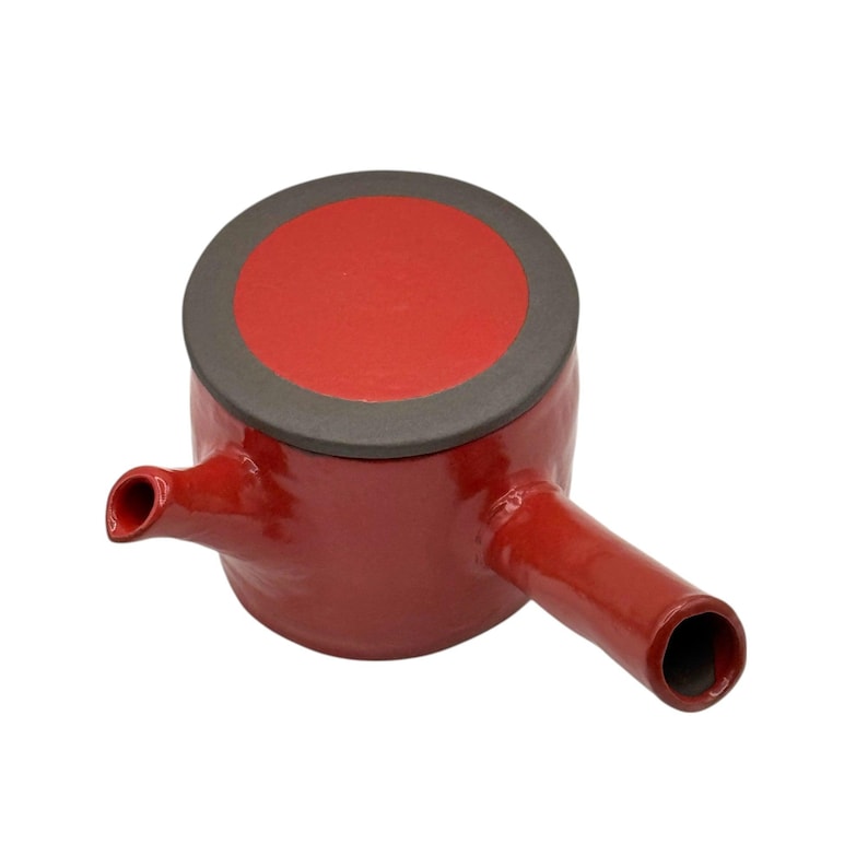 Isshin Clay Tokoname-yaki Kyusu Teapot - Thumbnail 3