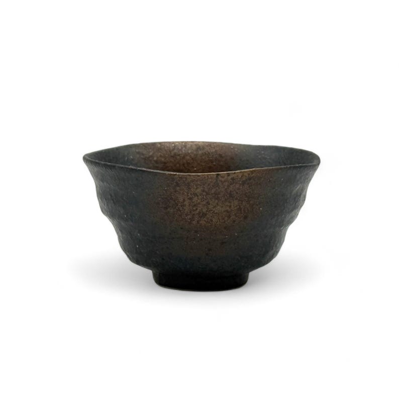 Inoue Tea Rokubei Bizen-yaki Yunomi - Thumbnail 3