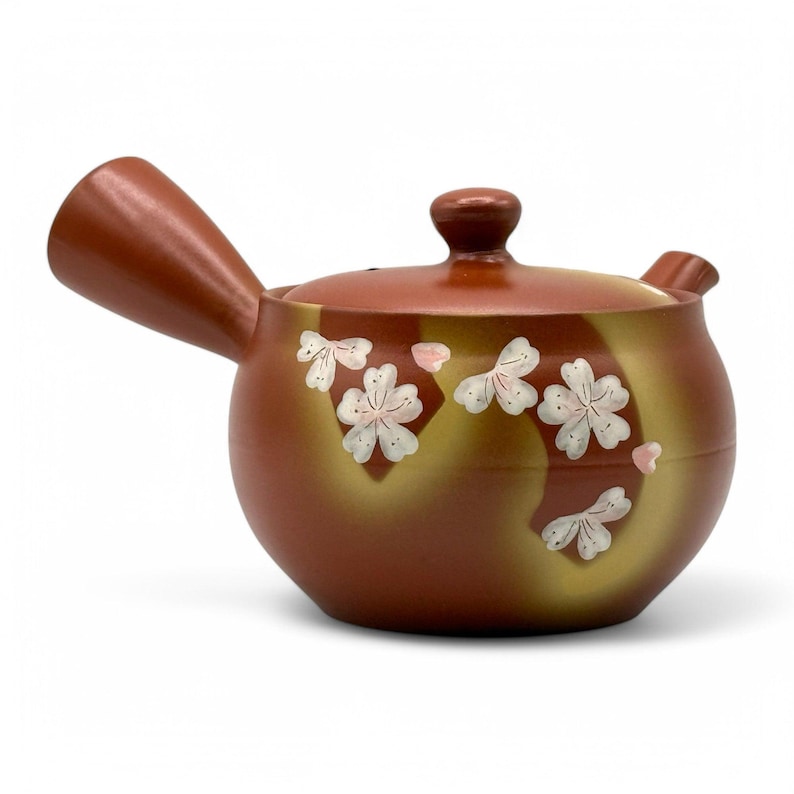 Inoue Tea Fusensaku Sakura no Hana Tokoname-yaki Kyusu - Thumbnail 2