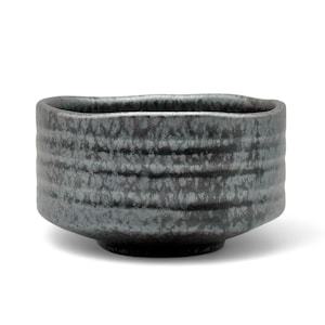 Japanese Kabura Gray Mino-yaki Handcrafted Chawan 美濃焼  - Japanese Matcha Bowl