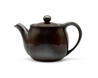 Japanese Toffee Brown Banko-yaki Kyusu 萬古焼 - Japanese Teapot