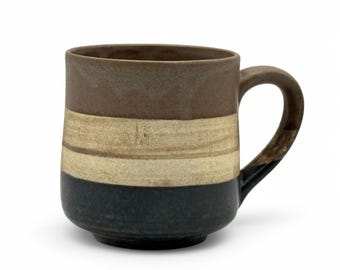Taza Sephia Brown Mino-yaki de Shinko Kiln 伸光窯 - Taza de té japonesa