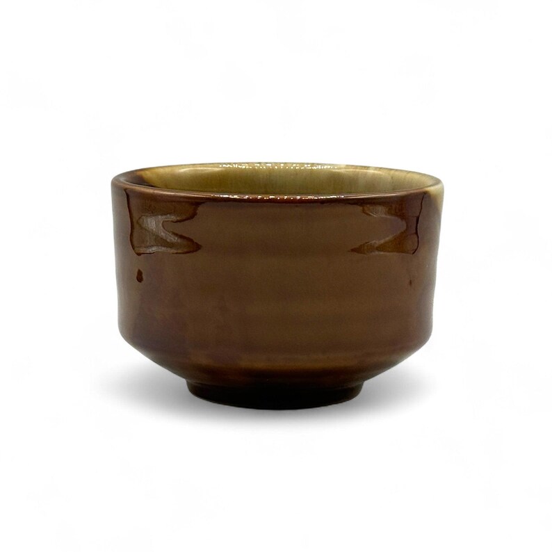 Chabyaku Brown Glaze Mino-yaki Chawan - Thumbnail 2