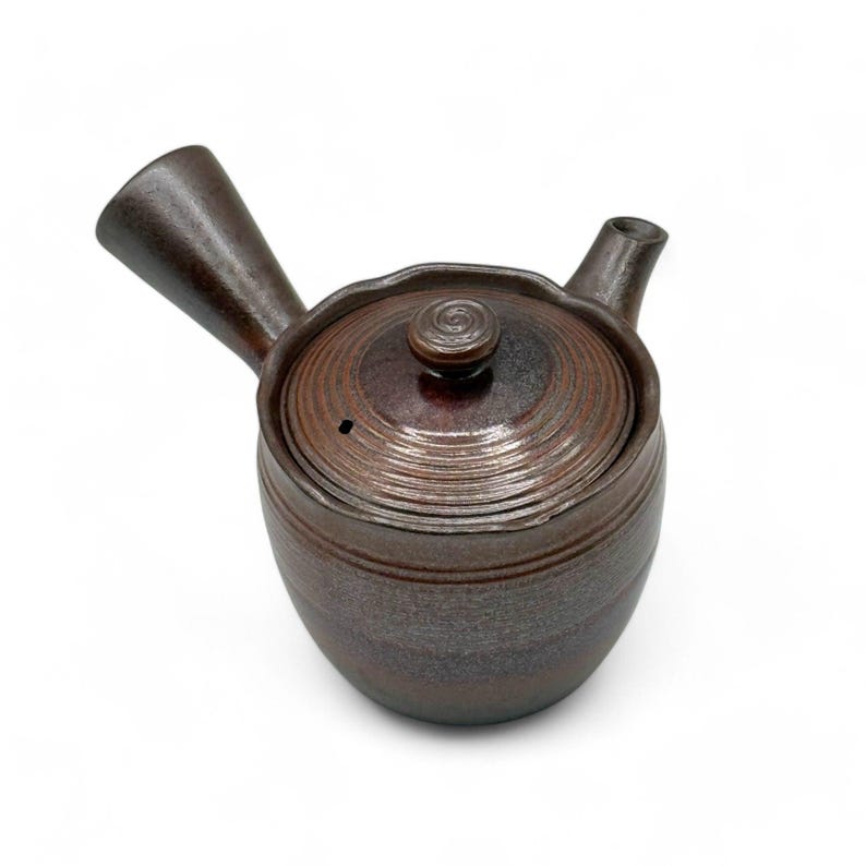Inoue Tea Hanafubuki Banko-yaki Kyusu - Thumbnail 4