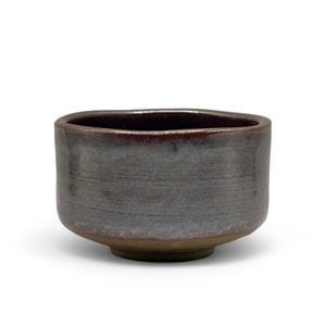 Japanese Buronzu Red Mino-yaki Handcrafted Matcha Chawan 美濃焼 - Japanese Matcha Bowl
