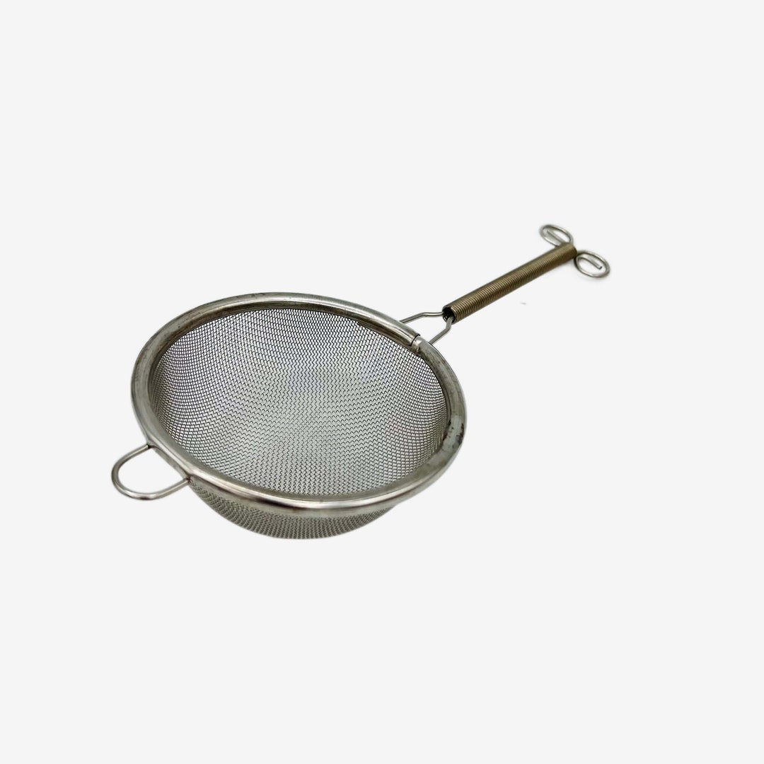 Japan Made Stainless Steel Matcha Sifter W. Fine Mesh - Japanese ...