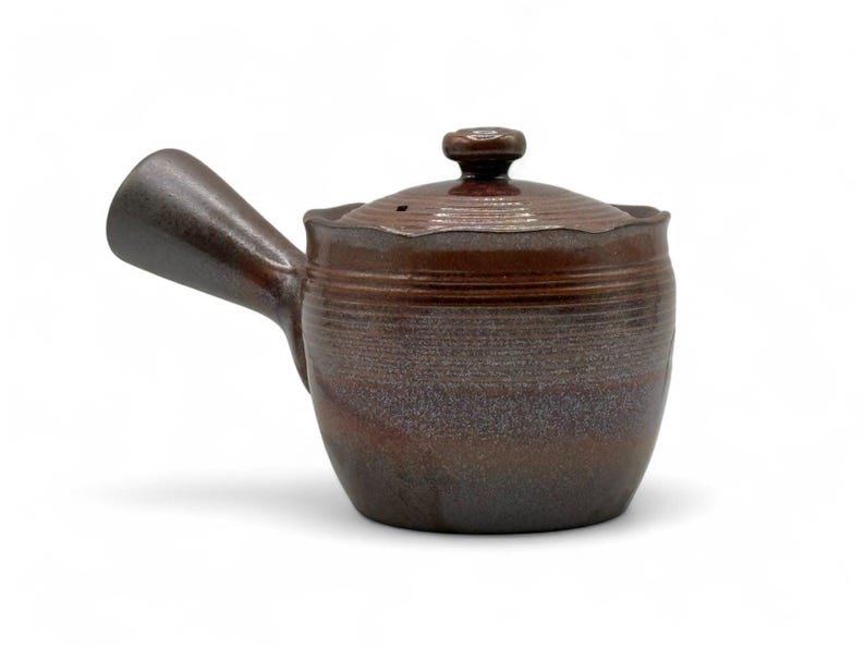 Inoue Tea Hanafubuki Banko-yaki Kyusu - Thumbnail 5