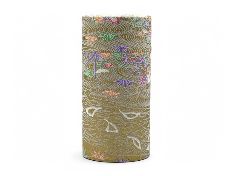 Inoue Tea Yayoi Hanamizu Tea Canister - Thumbnail 4