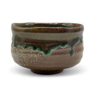 Japanese Tsuchi Clay Brown Mino-yaki Chawan 美濃焼 - Japanese Matcha Bowl