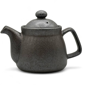Japanese Kuro Nunome Matte Black Mino-yaki Kyusu 美濃焼 - Japanese Teapot