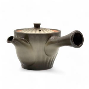 Japanese Kinsai Ibushi Brown Tokoname-yaki Kyusu 常滑焼 - Japanese Teapot