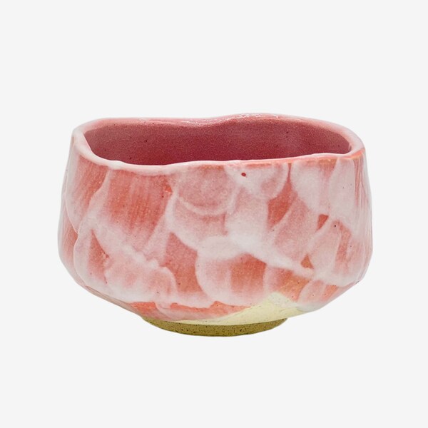 Japanese Handcrafted Ceramic Sakura Pink Matcha Chawan Tea Bowl - Inoue Tea