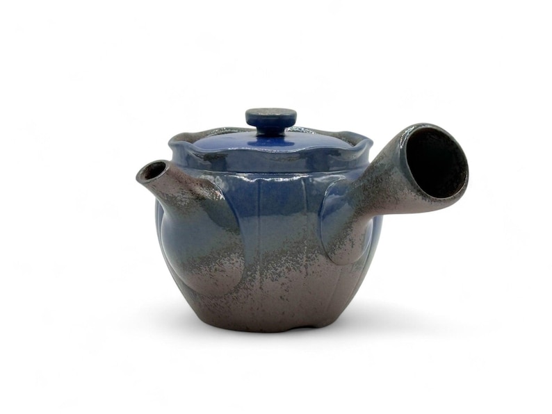 Japanese Maruyoshi Toki Blue Banko-yaki Kyusu