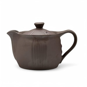 Ichiro Brown Banko-yaki Kyusu 萬古焼 - Japanese Teapot
