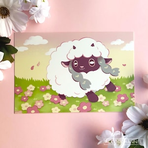 Sheep Postcard Print