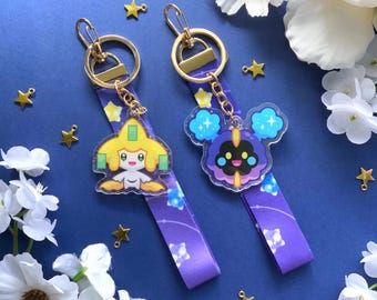 Cosmic Acrylic Charm with Lanyard