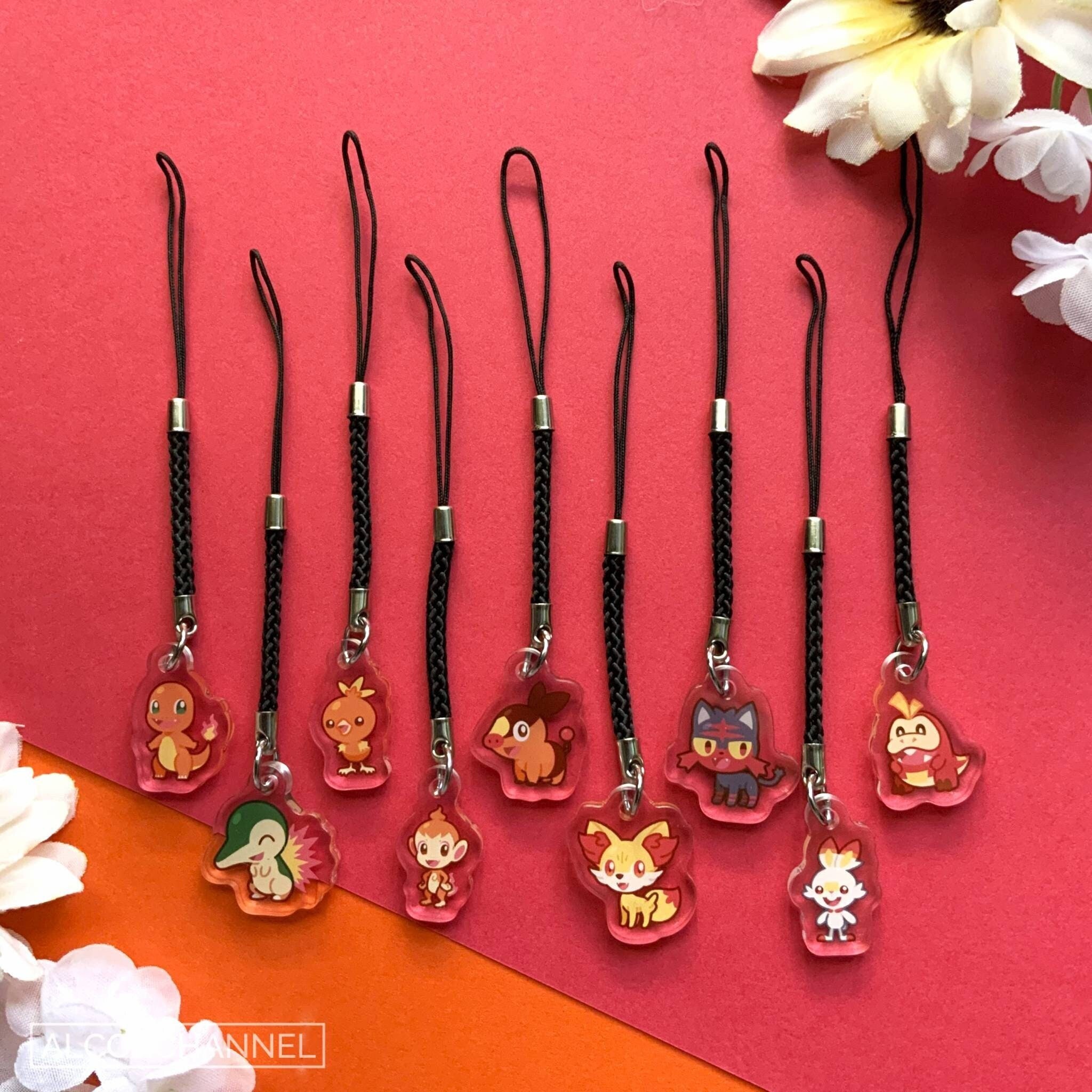 Fennekin Phone Charm - Etsy