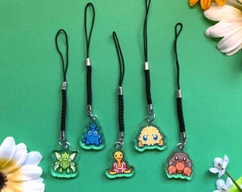 Mini amuletos de amigos insectos