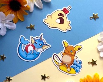 Beach Party Stickers