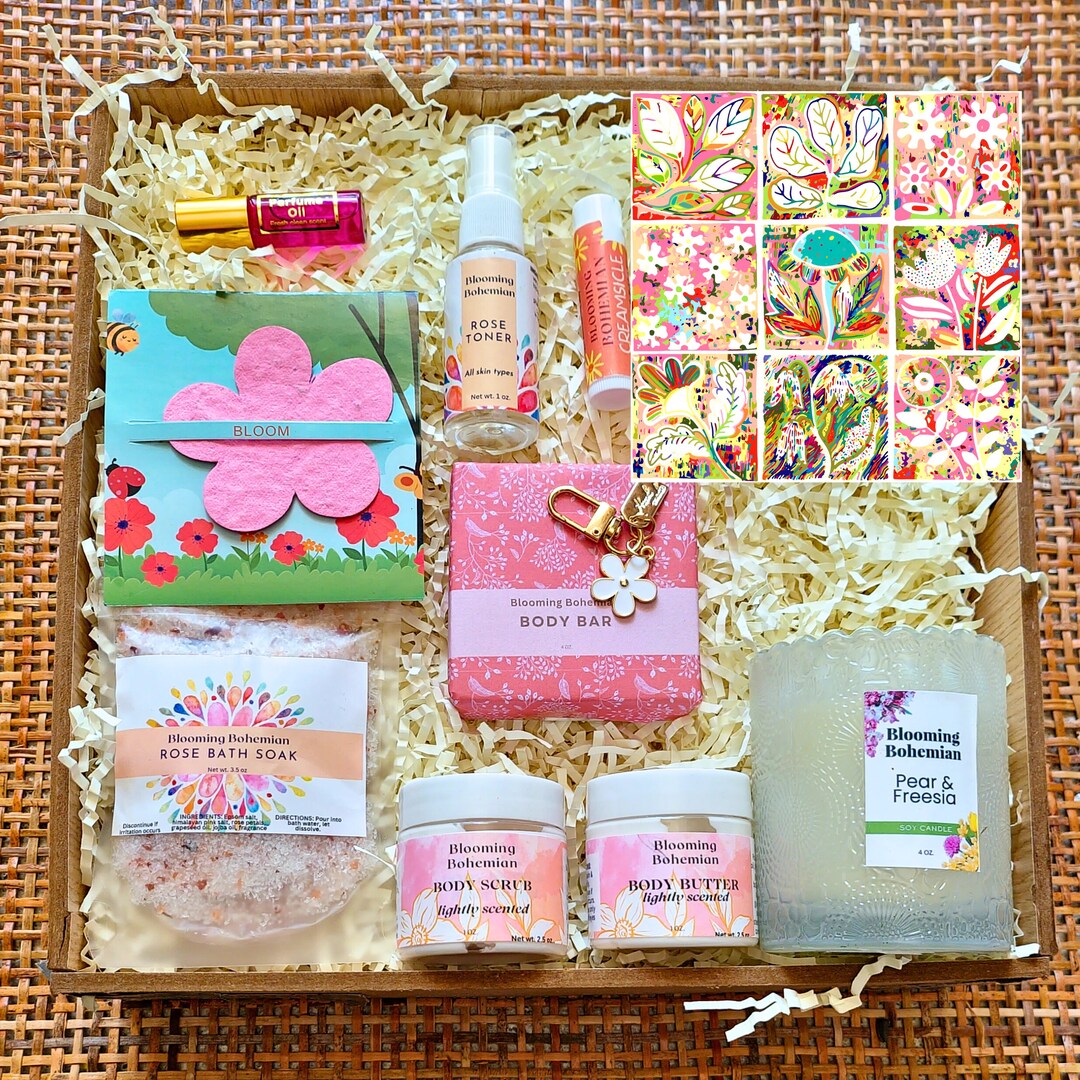Care Package for Sister Best Friend Gift Set Spa Box for Etsy