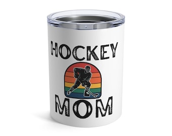 Hockey Mom Tumbler. Hockey mom Yeti. 10 oz Insulated Drinkware, Perfect Gift for Hockey Moms, Hockey mom drinkware. Hockey mom wine.