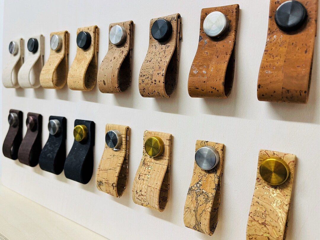 Real Cork Handles Leather Alternative Handles Vegan Leather Handles