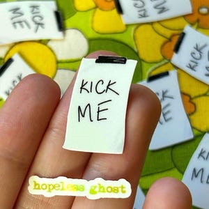 MINI Kick Me Frank Aufkleber Vinyl Aufkleber