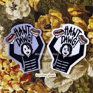 Hawt Dawg Gerard Vinyl Aufkleber MCR the black parade