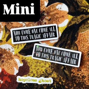 MINI The End Vinyl Aufkleber MCR the black parade