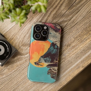 Rock Climber Phone Case, Climbing Enthusiast Gift, Protective Case, Mountain Climber Accessory, Tough Case, Adventure Phone Cover