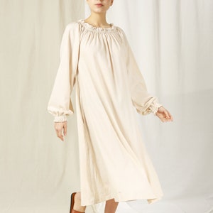 Linen nightgown , Women’s nightwear , Loose Dress , Oversize linen dress , Women summer dress , Plus size dress , Linen long dress , Linen maxi length , Boho linen dress , Linen beach dress , Linen sleep wear , Long night dress , Maxi nightgown