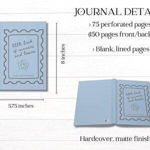 K&ouml;nnte beinhalten: Hellblaues Hardcover-Journal mit matter Oberfl&auml;che. Der Einband tr&auml;gt den Text "little book of winners and losers" in einem dekorativen Rahmen. Das Journal ist 20 cm hoch und 14,6 cm breit, mit 75 perforierten Seiten.