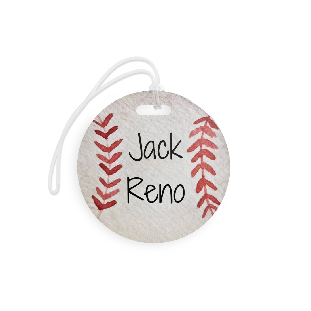 Diaper Bag Name Tag, Name Tag for Backpack, Allergy Tag, Personalized