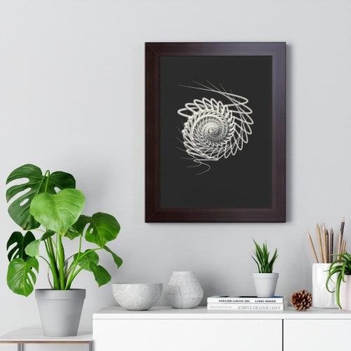 TOPTIER orders Framed, Black And White, Wall Art, Wall Décor, Modern, Home Artwork, Framed Print