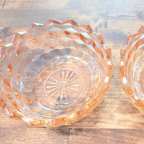 Pink Whitehall Glass Etsy