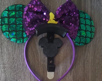 Mickey Mouse Ear Holder Mount Compatible with Disney Ears and Loungefly Backpack Display