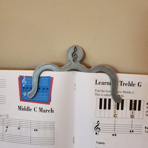 Music Page Holder Music Clip Music Accessories Gifts for Music lover Gifts for teacher Gifts for her Gifts for him image 1