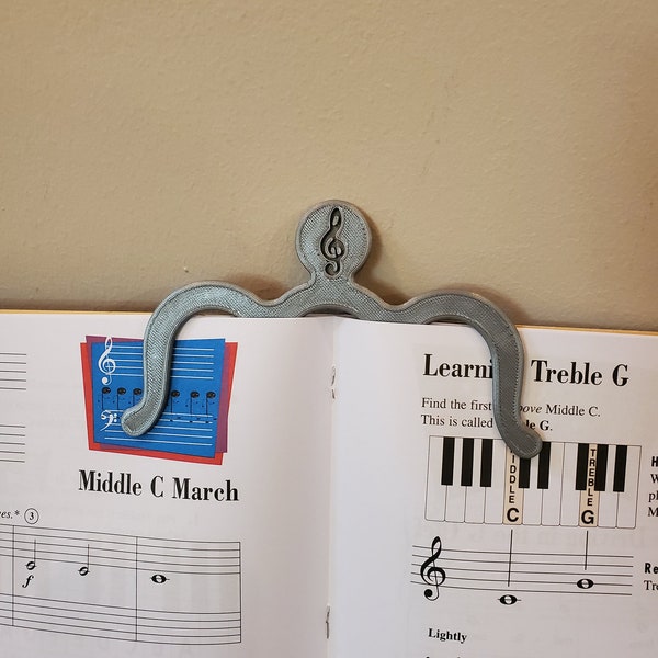 Music Page Holder Music Clip Music Accessories Gifts for Music lover Gifts for teacher Gifts for her Gifts for him