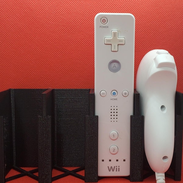 Wall Mount Stand Display for Wii Remote Controller WiiMote, Joystick nun-chuck