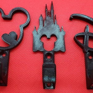 3 Pack Decorative Hooks That Are Disney Inspired Designed to Hold Memories and for Everyday Use